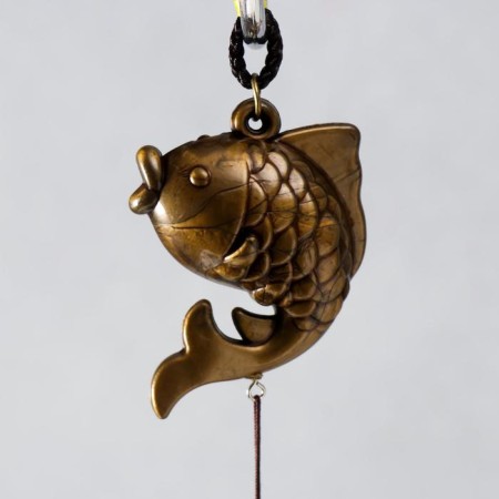 Wind Music Metal "Carp" 6 bells 54 cm-11