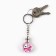 Keychain for keys with a flashlight "cat", 4 x 2 cm