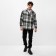 Male shirt in MIST cage, size 56, black/white