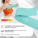 Fitness-response Onlitop, 30x5x0.09 cm, load 8 kg, turquoise-blue color