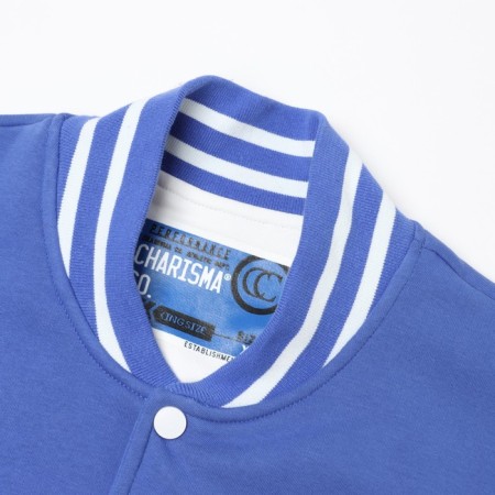 Male Bombber is formed, the color is bright blue, size 52 (2xl)-2