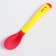 Set for feeding "For mom and dad", 3 subjects: 350 ml bowl on the suction cup, cover, spoon, color mix