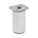 Support adjustable Orkr001cr tundra, round, d = 40, h = 80 mm, matte chromium color