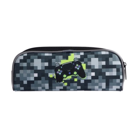 Penal soft, 1 compartment, 80 x 210 x 40 mm, voluminous, calligrata PMO 21-20, "Pixels"-4