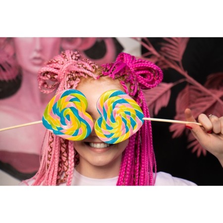 SIM-BRAIDS AFROKOSOS, 60 cm, 18 strands (CE), greasy/red color (#FR-10)-4