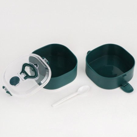 Lunch Boxing with the branches large, a container for food "Sepa", 1.85 l, with instruments, level 2, 17 x 15-4