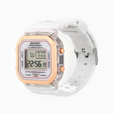 Watch of washing electronic, white-2