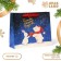 New Year. New Year's Paper Gift package, "On New Year's Eve", 31 x 26 x 11 cm.