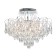 Ceiling lamp 7x60W E27, size 60x60x50 cm