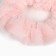 Hair gum is pink, fluffy, 11 cm, princesses