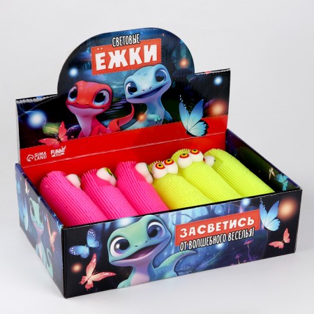 Bloody rubber hornet light “Smack”, Mix color, in showbox-7