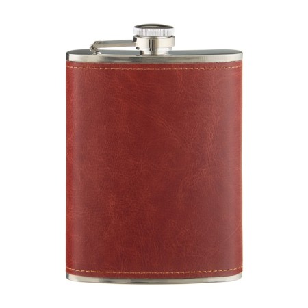 Alcohol flask, stainless steel, gift, army, 240 ml, 8 oz-1