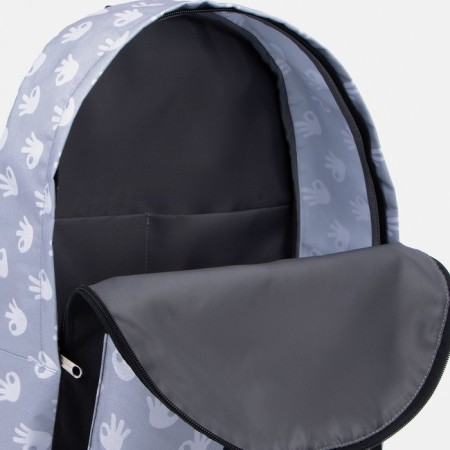 Bades on the zipper, Erich krause, color gray color-3
