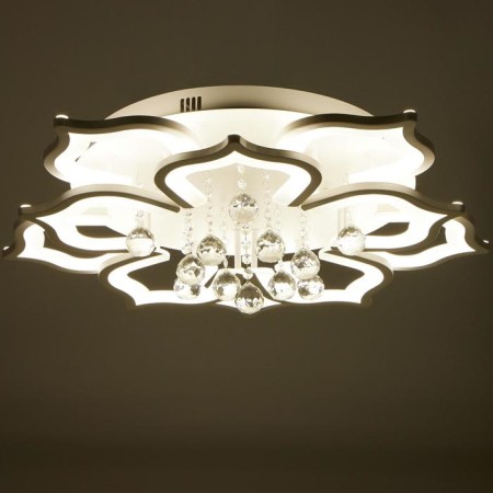 Economic chandelier with PDU 78055 80W LED 3000-6500K white 75x75x21 cm-3