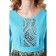 Women's dress, size 42, blue color