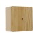 Dressing box for the cable channel Ural Pak, 100x100x50, IP 40, light wood, kr-5131101