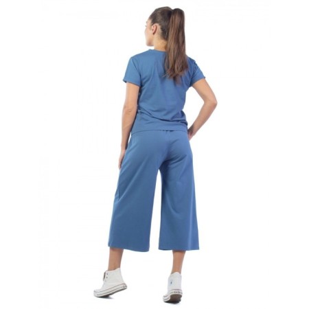 Women's costume night, size 44, indigo color-4