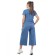 Women's costume night, size 44, indigo color