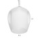 Miley chandelier 5x60W E27 white, gold 45x53x46cm