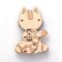 Wooden designer Drovo "Cat Fin"