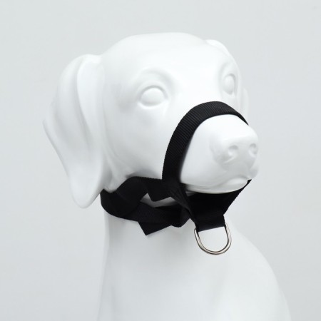 Donmorno-muzzle for dogs is strict, size L, ohm 18-30 cm, Osh 16-24 cm, black-1