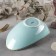 Ceramic sapphire salad, 25 × 13 × 8 cm, blue color