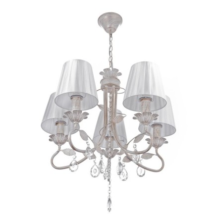 Chase "Melania" 5x40W E14 White-gold 56x56x82 cm Bayerlux-1