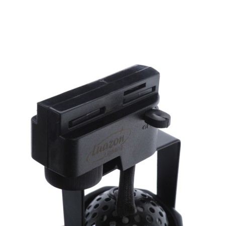 Luazon Lighting track lamp for the GU10 lamp, eight faces, black body-3