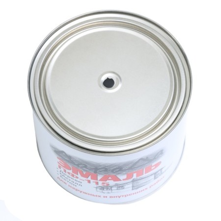 Enamel (Darada) PF-115 (GOST) Black 1.8 kg-4