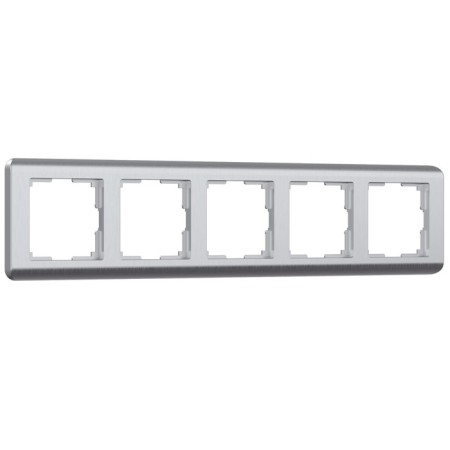 Frame W0052106, 5 STREAM sockets, silver