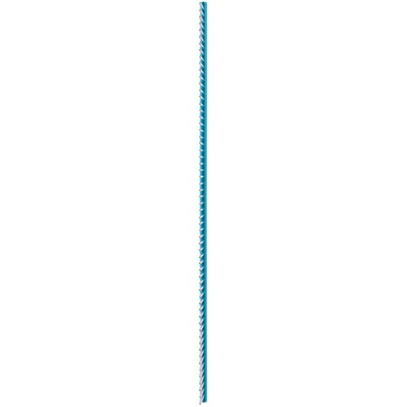 Delight comb aluminum, 25 cm, with a flat handle, 61 tooth 36 mm, black and blue-1