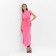 Women's dress with draping Mist Summer Time, Pink, R.48