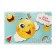 Album for drawing A4, 8 sheets on the "Smiley" paper clip, cover Cardboard, block 100 g/m²