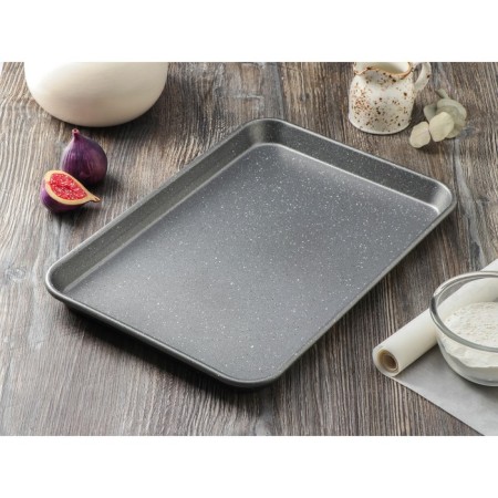 Magistro Gourmet Range, 39.5 × 26.8 × 2.6 cm, thickness 0.6 mm, anti -stick coating, gray gray