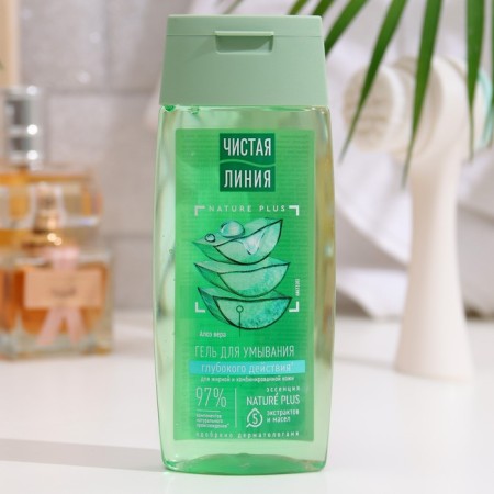 Gel for washing deep action Clean line, 100 ml
