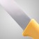 Tactical knife "Alpha" 21cm, blade 98mm/2.2mm, with fire, mix