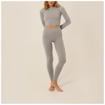 Sports legins, size m, color gray color-6