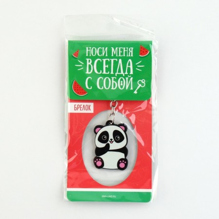 Acrylic keychain "Panda", 3.5 x 10 cm-7