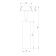 Lamp ceiling Elektrostandard, Diffe LED 8 W, 39x39x200 mm, IP20, white color