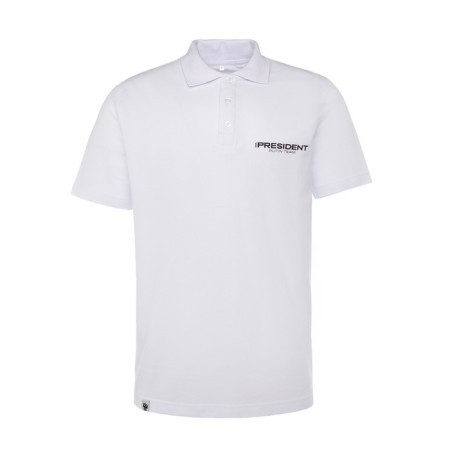 Polo President, size XL, white color
