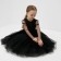 Dress Children's Minaku: Partydress, black color, height 110 cm