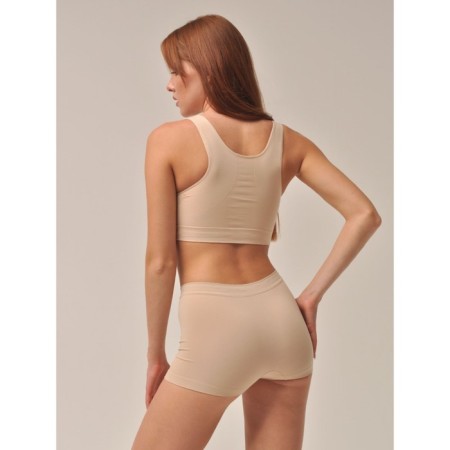 Female top with the “Push-AP” effect on the wide straps of Top Spalla Larga Push, size 50, bodily color-5