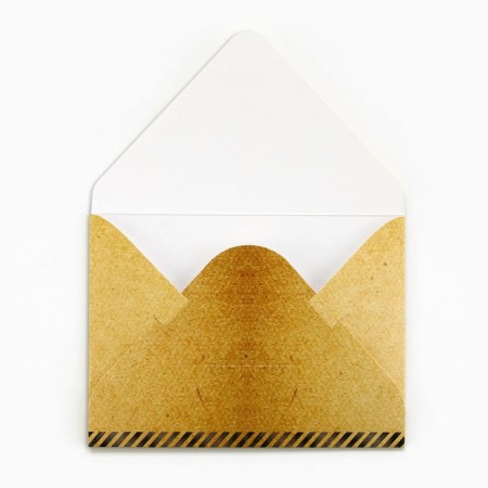 A comb for a beard in the envelope "For strong men" 11 x 10.4cm-8