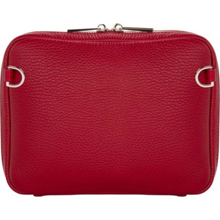 Bag Cross-Bodi with Mumi zipper, red color-3