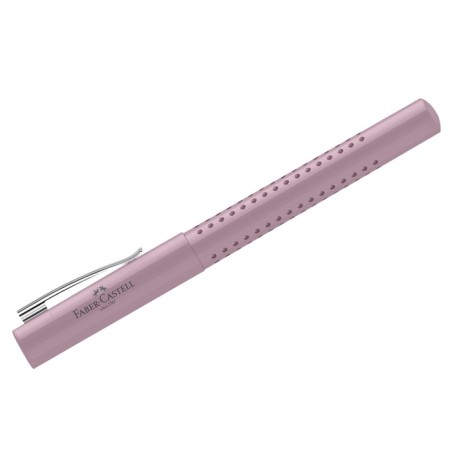 Feature handle Faber-Castell "Grip 2010" Blue, F = 0.6mm, trihedral., Smoke-pink case 140826-2