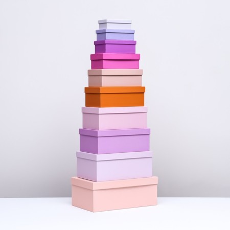 A set of boxes 10 in 1 "Dream Palette", 32.5 x 20 x 12.5 - 12 x 7 x 4 cm-2