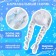 Carnival set "Magic Snow Maiden": hat, mittens, wig with pigtails, p. 56–58 cm