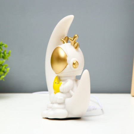 Spinker "Losyash astronaut" Led usb white 18x17x7cm Risalux-10
