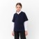 Minaku girl's vest: School Collection, dark blue color, height 152 cm