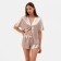 Pajamas (shirt, shorts) Women's Minaku: Light Touch Beige Color, Rr. 48